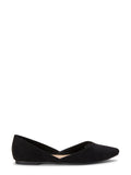 Time And Tru Women's Flats in Black Memory Foam Casual Shoes Size 8