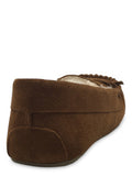 Women's Secret Treasures Plush Lined Suede Moccasin Slipper  Size 9-10