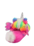 NEW Wonder Nation Confetti Unicorn Animal Scuff Slipper (Little Girls & Big Girls)