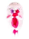 Wonder Nation Girls Floral Unicorn Closed Back Slippers