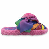 Jojo Siwa Star Swirl Scuff Slipper Girls Little Rainbow Size 13-1