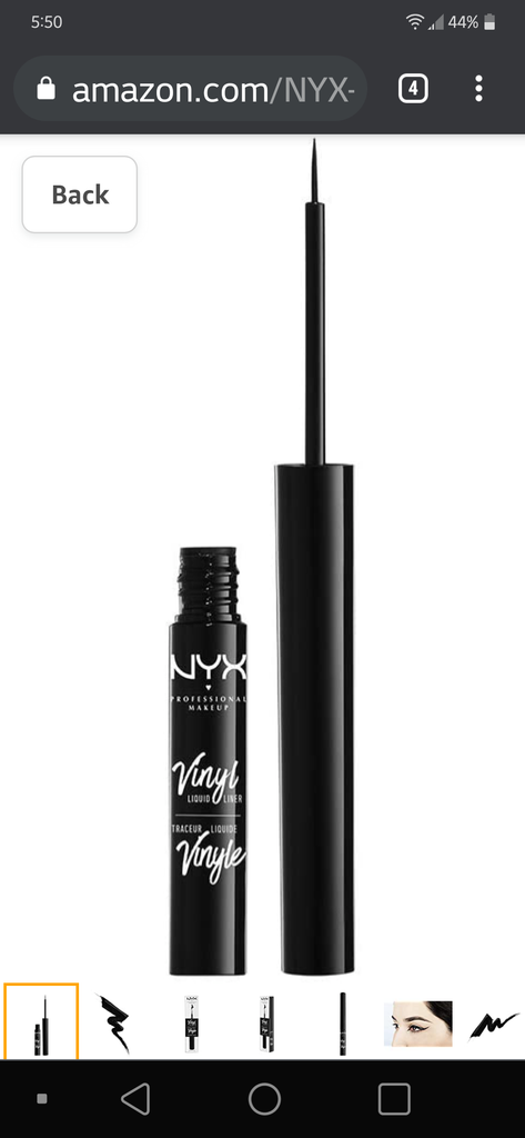 NYX PROFESSIONAL MAKEUP Matte Liquid Eyeliner Black High quality Long Lasting