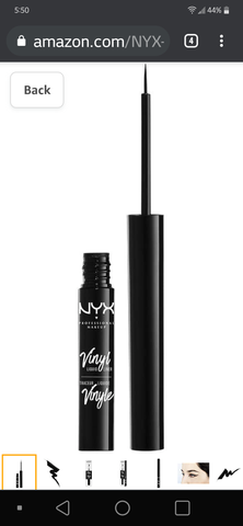 NYX PROFESSIONAL MAKEUP Matte Liquid Eyeliner Black High quality Long Lasting