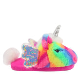 NEW Wonder Nation Confetti Unicorn Animal Scuff Slipper (Little Girls & Big Girls)