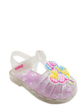 Disney Minnie Mouse Casual Jelly Fisherman Sandal (Infant Girls)