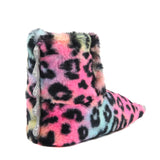 Wonder Nation Leopard Claw Foot Slipper Bootie