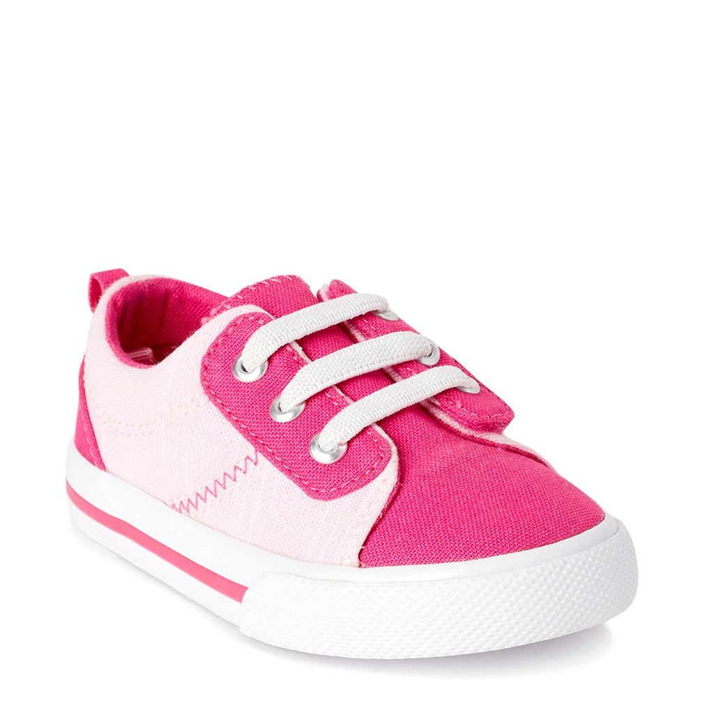 Wonder Nation Basic Casual Sneaker- Infant Girls, Size 2